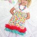Tiana's Petti Party Dress PDF Pattern size size 18 months to size 6