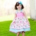 Katy's Double Layer Ruffle Bodice Dress PDF Pattern size 18 months to size 6