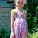Bella's Ruffle Fabric Romper PDF Pattern size 18 months to size 6