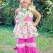 Harper's Pillowcase Ruffle Top and Dress PDF Pattern size 6/12 months to size 8
