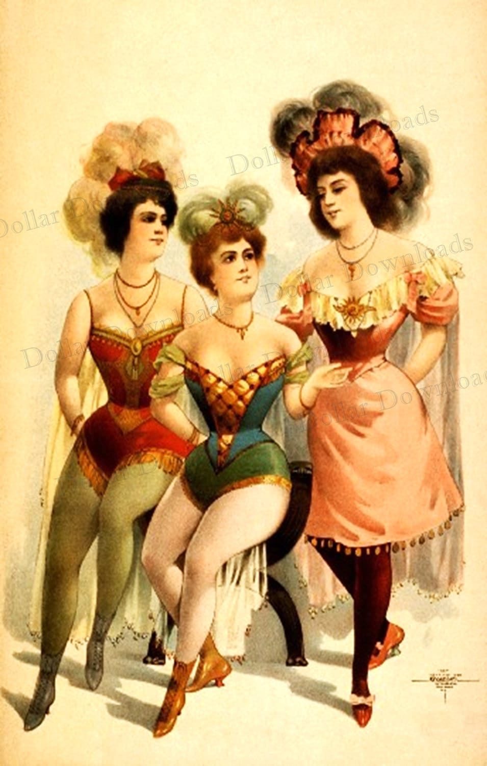 Vintage Burlesque Images