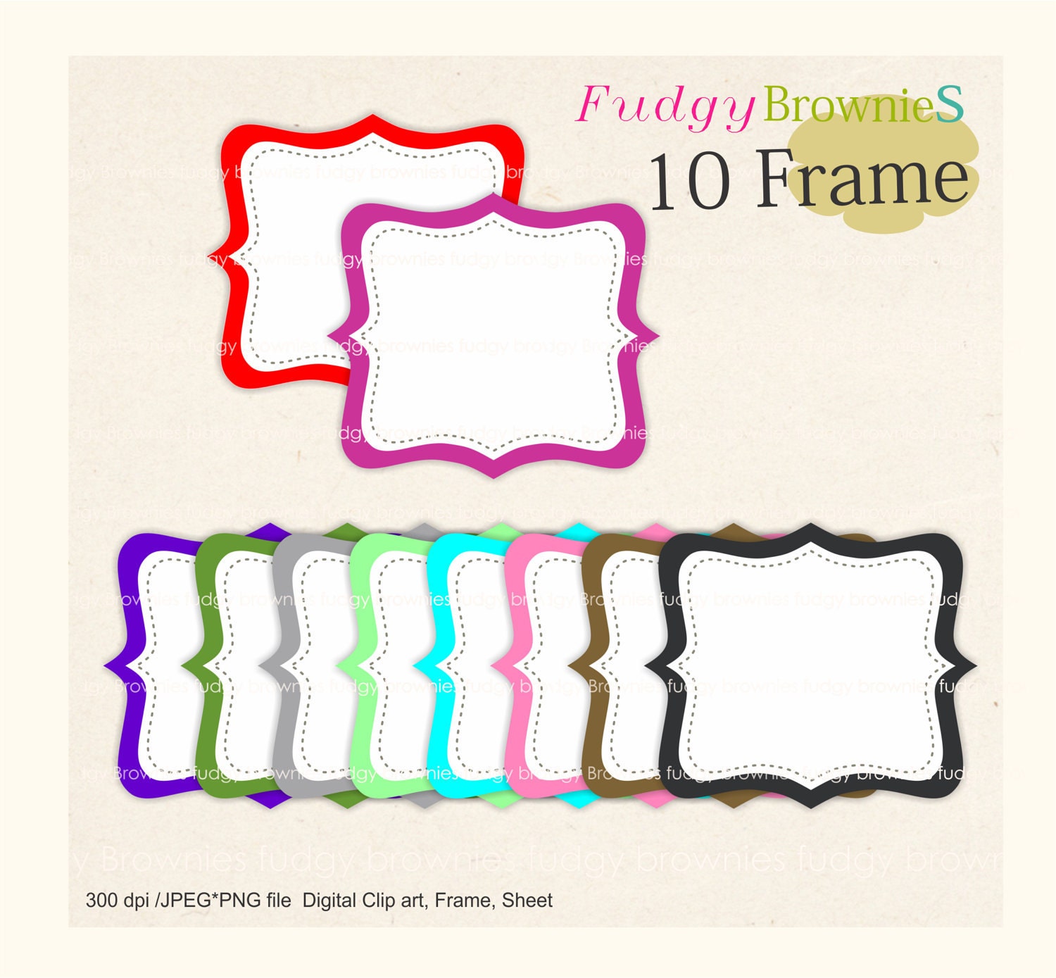 digital frames clip art - photo #21