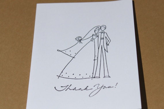 Wedding Thank You Cards- Bridal Shower