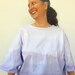 Ombre Purple Tshirt in Organic Cotton, Size 3X