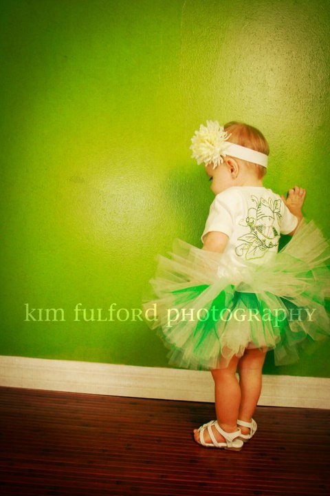Custom Tutu with Matching Puff Headband