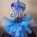 Razzleberry Tutu with Matching Puff Headband