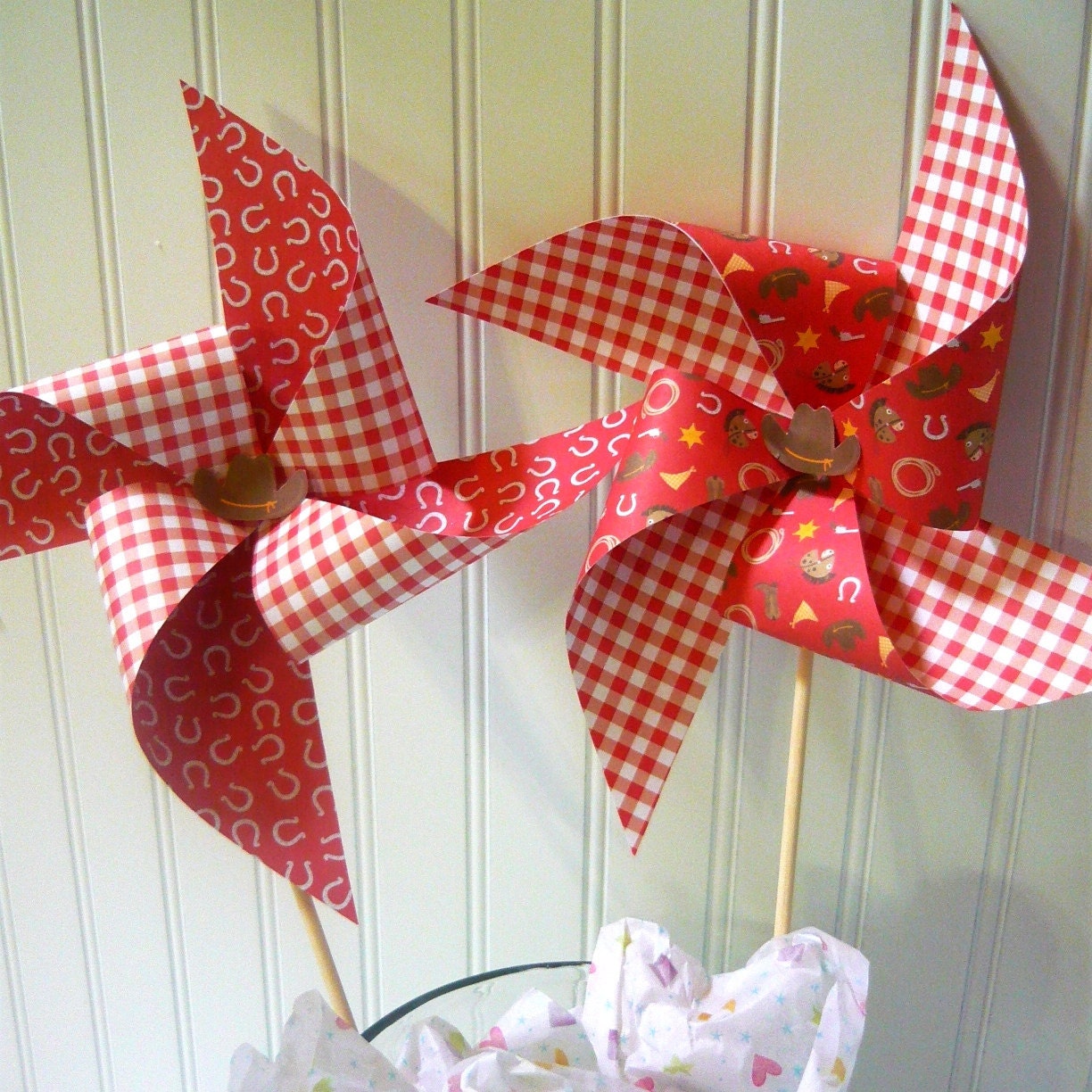 Cowboy pinwheels, printable pinwheels, cowboy birthday pinwheels, pinwheels, INSTANT DOWNLOAD, wild west pinwheels, wild west birthday Il_570xn