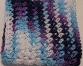 Crochet Dish Cloth Hot Pad Moondance
