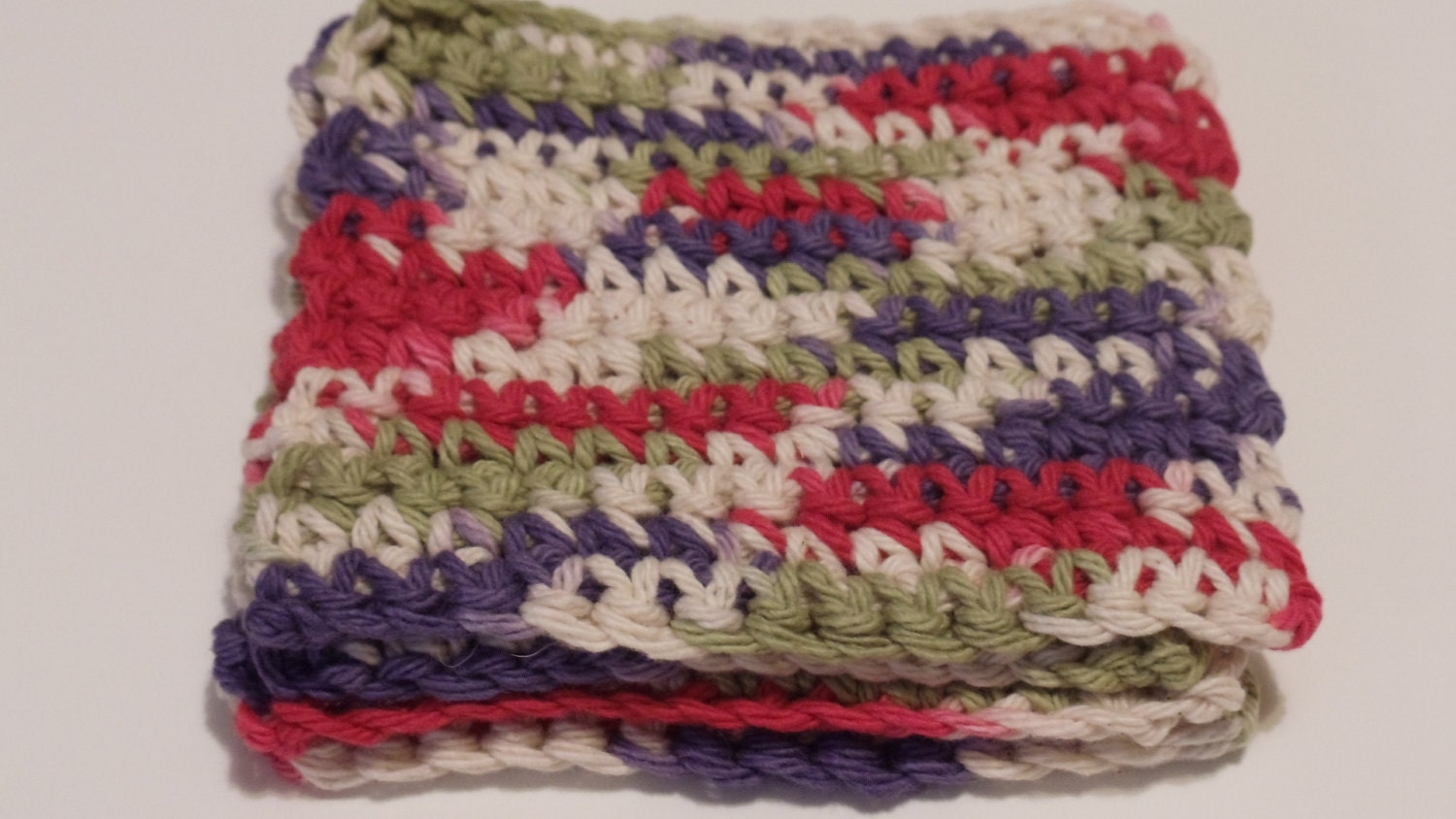 Crocheted Coasters Trivets - Field of Dreams