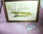 Original Watercolor Painting by Well Known Missouri & Smithsonian Exhibited Artist Edythe Gable 52 USD