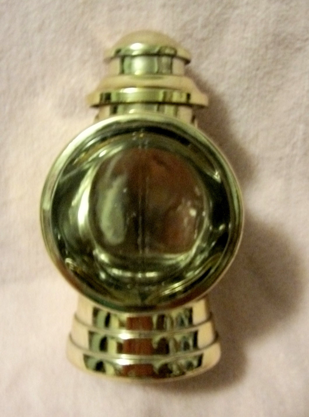 Vintage Stanley Home Products Big Wheel Auto Lamp Glass Container Only 6 USD