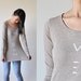 Vegan Clothing: Mocha button long sleeve ( Size M )