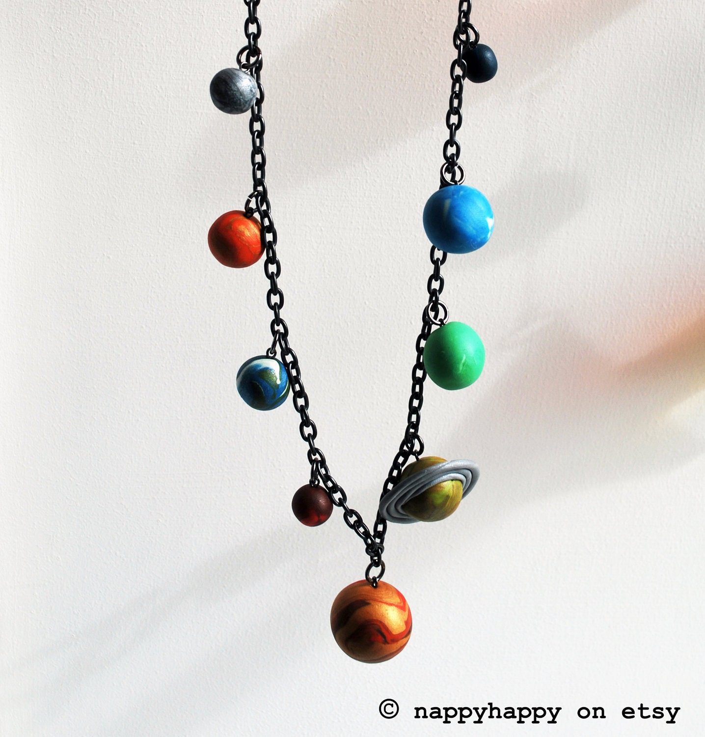 Solar System Necklace