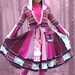 Young girls teens upcycled sweater elf fairy coat sugarplum ballerina