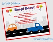 BEEP BEEP Party Invitation PDF Printable Il_170x135