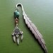 Dream Catcher - Bookmark - Southwestern - Turquoise - Feather