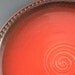 Stoneware Serving Platter in Red and Black
