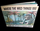 Vintage Maurice Sendak Book - Where the Wild Things Are - 1969