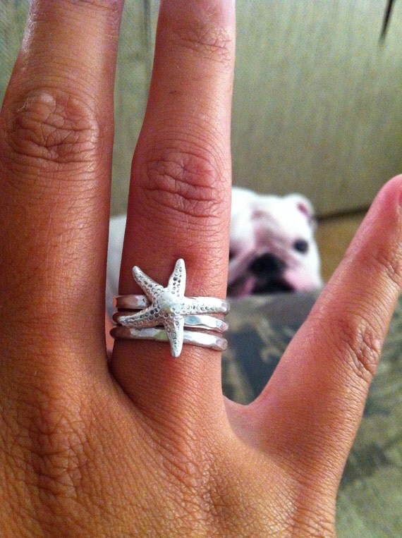 Starfish Ring Set