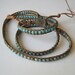 Turquoise Leather Wrap Bracelet