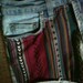 S A L E Cute Tribal Low Rise Studded Shorts / Perfect for summer /