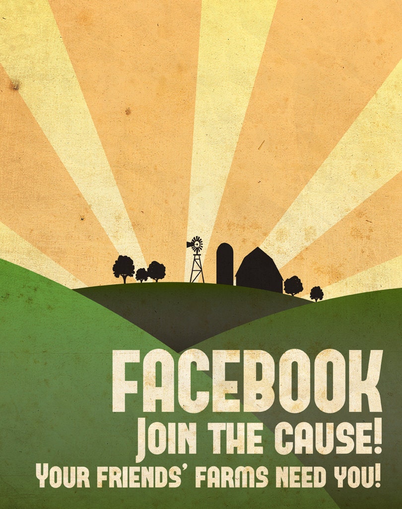 Facebook Propaganda Poster version 1