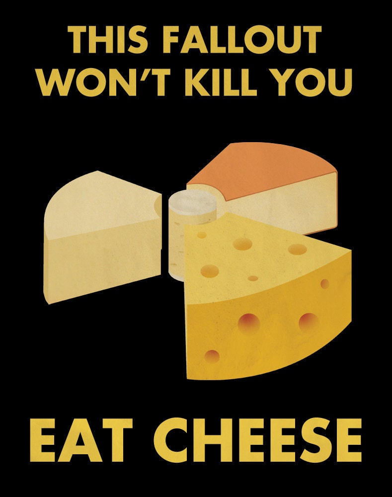 Cheese Propaganda Poster