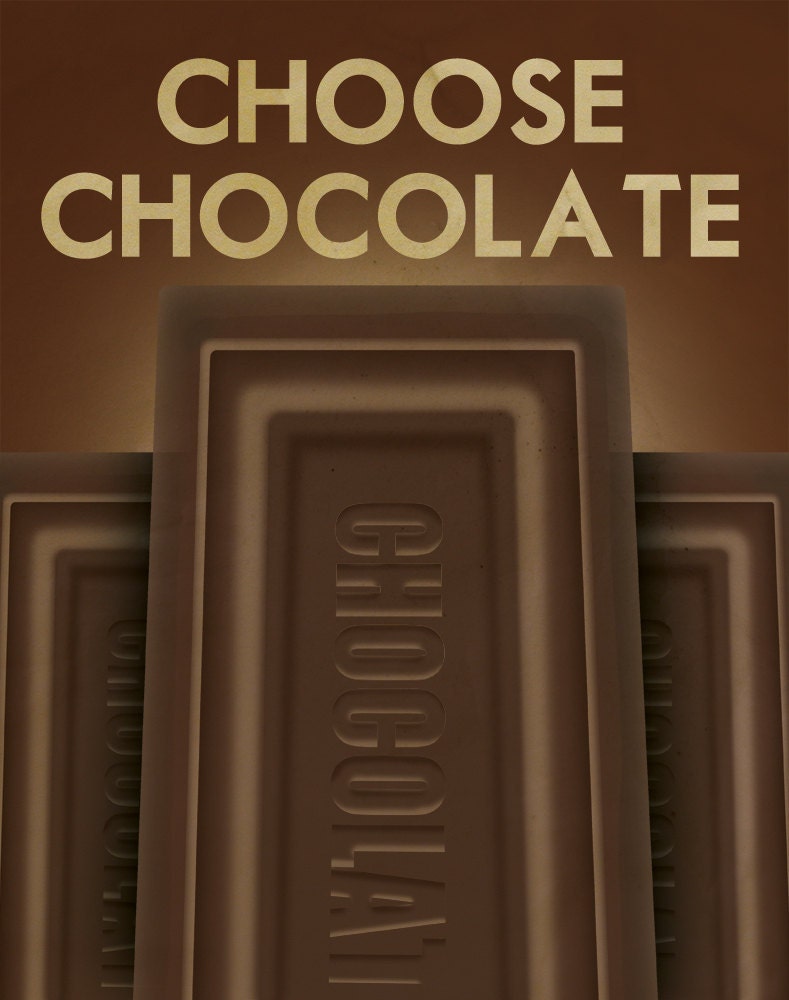 Chocolate Propaganda Poster