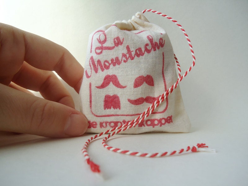Mustache stamp set 'La Moustache'
