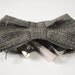 3D Bow Wristlet in Pink- White Lace and Swarovski Crystals Bride Clutch Wedding Bag/ Gift for Her