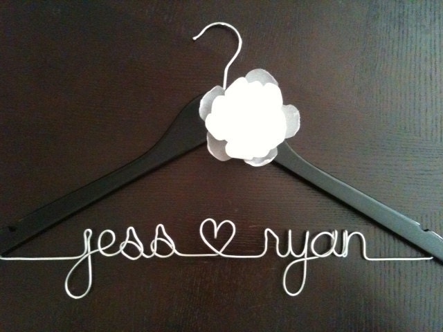 Hanger, Wedding Hanger, Personalized Hanger