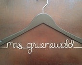 Custom Wedding Hanger - Personalized Hanger