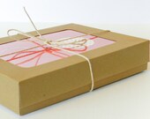 Handmade Kraft Card Gift Box
