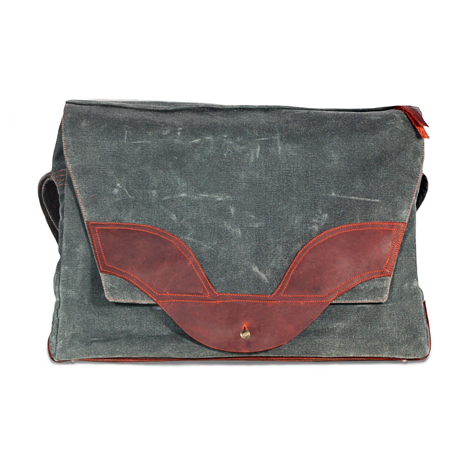 Messenger Bag (Waxed canvas)