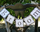 Bride and Groom wedding banner photo prop