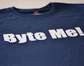 Computer tshirt funny byte me programmer t shirt geekery nerdy XS S M XL 2xl 3xl 4xl 5xl mens womens all sizes