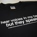Black Binary Voices funny computer programmer coder geekery t shirt for men women teens geek tshirt gift husband boyfriend fiance
