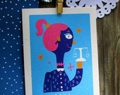 Libra Greeting Card