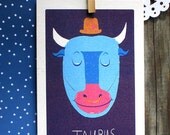 Taurus Greeting Card