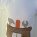 Personalized Baby Boy Onesie (tm), bodysuit or T shirt Tool Belt, Tools, Construction, Father's day