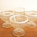Moonstone Hobnail Depression Glass Sherbet Cups