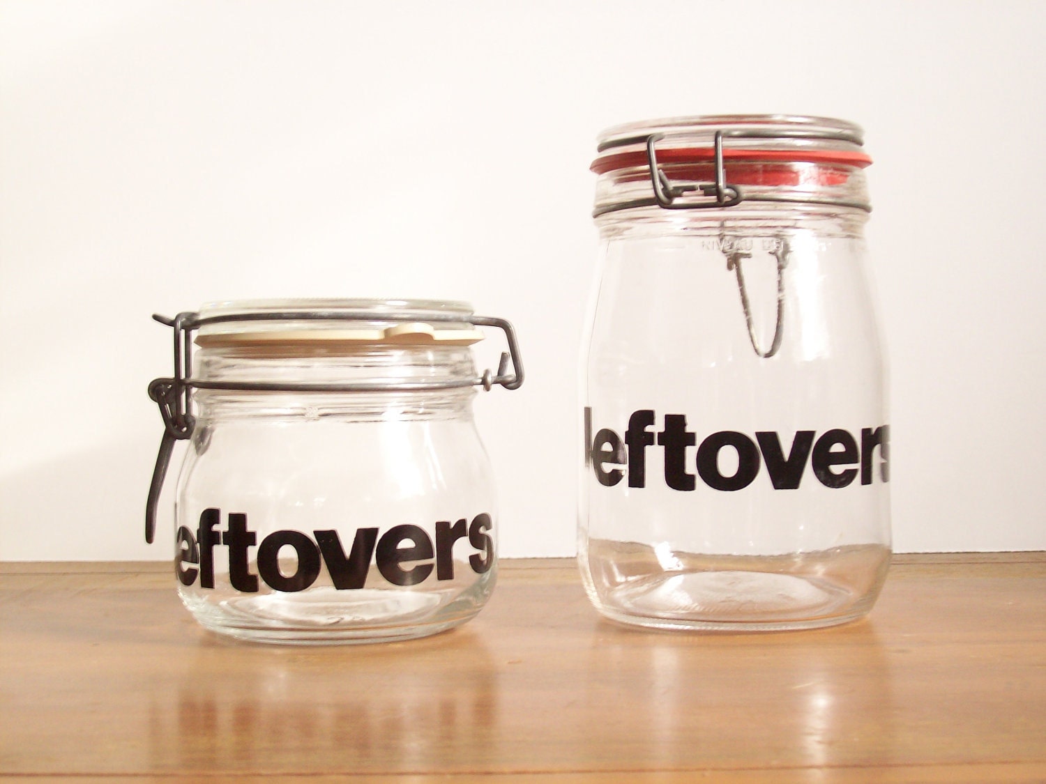 RESERVED ITEM French Typography Jars: Leftovers, Helvetica