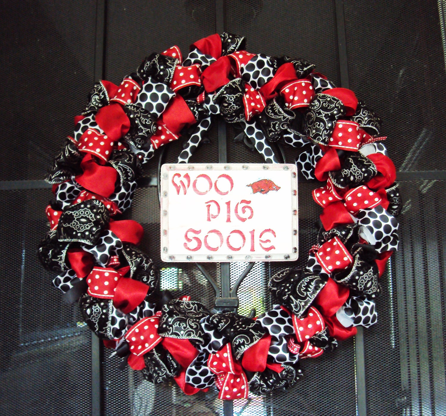 Razorback Ribbon Wreath
