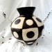 Vintage Collectable Vase Signed by Artist Valeriano Paz - Chulucanas Peru Pottery