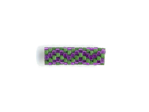 Woven Glass Bead Tube 6mm/o 2mm/i (S)