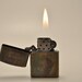 Working Vietnam Zippo with Skull Emblem 1967-1968