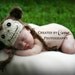 Newborn Crochet Fuzzy Monkey Earflap Hat - Made to Order
