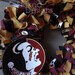Florida State Seminoles Football Rag Wreath