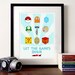 Video Gaming poster A3 - Let The Games Begin