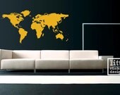 World Wall Decal Sticker